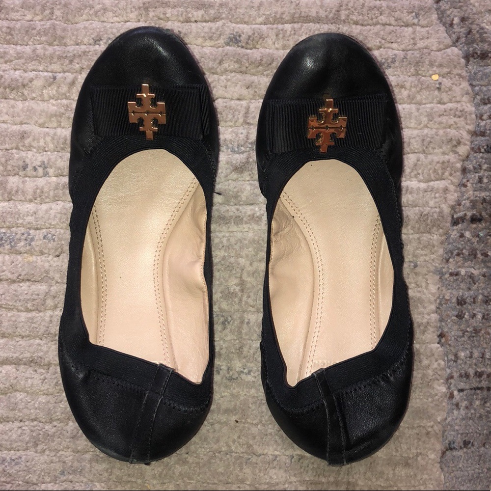 Tory Burch Elastic Flats